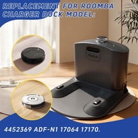 Geoviizon Roomba töltőállomás E5 E6 I1 I3 I7 I8 500-900 sorozat fekete 4