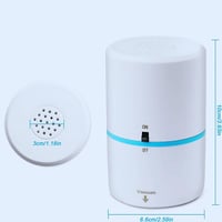 GERMALY Elektromos Vákuum Pumpá Ruha és Paplan Tároláshoz, Hordozható Levegőpumpa Utazáshoz 9