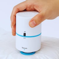 GERMALY Elektromos Vákuum Pumpá Ruha és Paplan Tároláshoz, Hordozható Levegőpumpa Utazáshoz 1