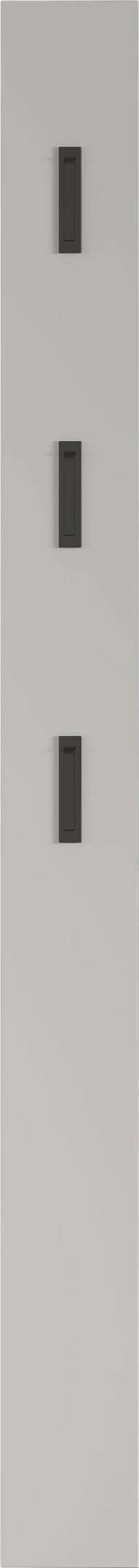 Panou de perete pentru hol Germania Die Möbelmacher 3728-572 în culoarea cașmir, cu 3 cuier metalice rabatabile, 15x170x3 cm 2