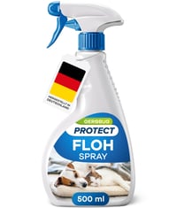 Gerobug Sprej proti blchám na byt a okolie 500 ml s okamžitým účinkom – Účinný prostriedok proti blchám u psov a mačiek – Silná alternatíva k dymovniciam proti blchám 1