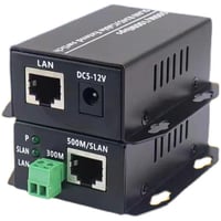 Geroosaty Ethernet twisted pair konvertor RJ45 LAN sieťový zosilňovač signálu extender po krútenej dvojlinke 1