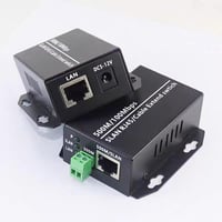 Geroosaty Ethernet twisted pair konvertor RJ45 LAN sieťový zosilňovač signálu extender po krútenej dvojlinke 6