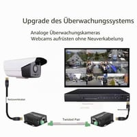 Geroosaty Ethernet twisted pair konvertor RJ45 LAN sieťový zosilňovač signálu extender po krútenej dvojlinke 5