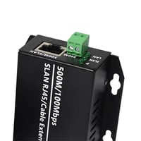 Geroosaty Ethernet twisted pair konvertor RJ45 LAN sieťový zosilňovač signálu extender po krútenej dvojlinke 4
