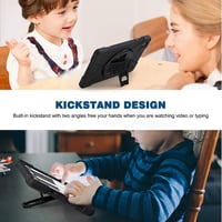 Gerutek Lenovo Tab M10 FHD Plus (2. gen) 10,3" nárazuvzdorné puzdro s otočným stojanom – čierne 8