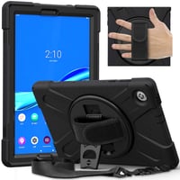 Gerutek Lenovo Tab M10 FHD Plus (2. gen) 10,3" nárazuvzdorné puzdro s otočným stojanom – čierne 1