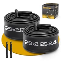 Gesinikad 2 buc. Cameră de aer bicicletă 29x2.125-2.4 AV32 mm ventil Schrader pentru MTB pe disc 1