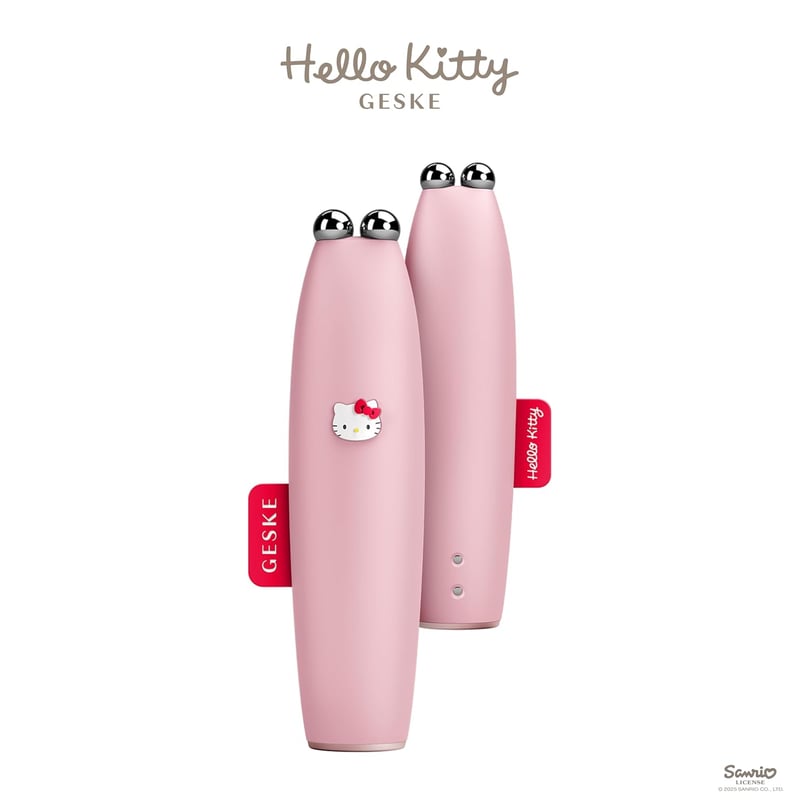 GESKE Hello Kitty 6in1 Microcurrent Arclifting Toll - Ránctalanító Arckezelő Eszköz