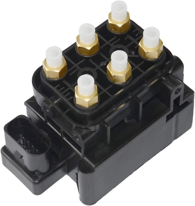GESUPEI Légrugózás Szelep Blokk 68204398AA - Kompatibilis Audi Q7, Porsche Cayenne, Jeep Grand Cherokee, VW Touareg Modellekkel - Légfelfügg