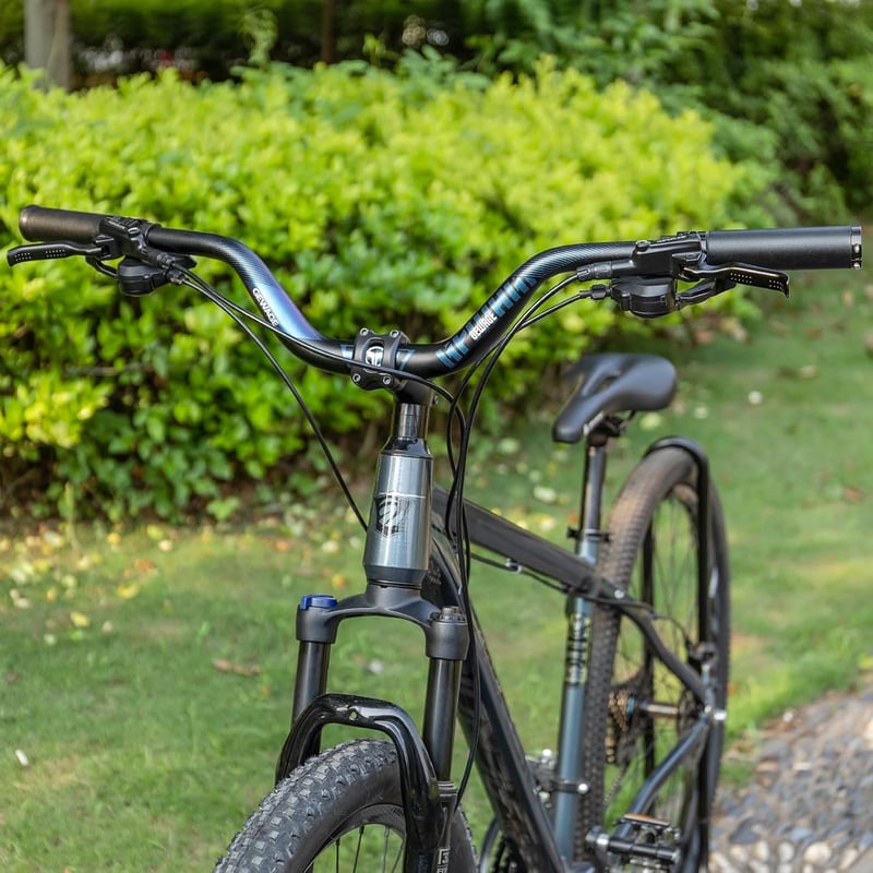 GEWAGE 780mm Alumínium Kerékpár Kormány 31.8mm - MTB/Hybrid/Országúti Emelhető Riser