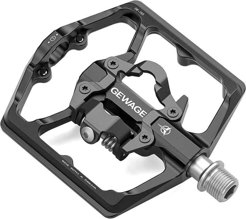 GEWAGE Kerékpár Pedál 9/16" Flat Platform SPD Kompatibilis MTB Országúti BMX