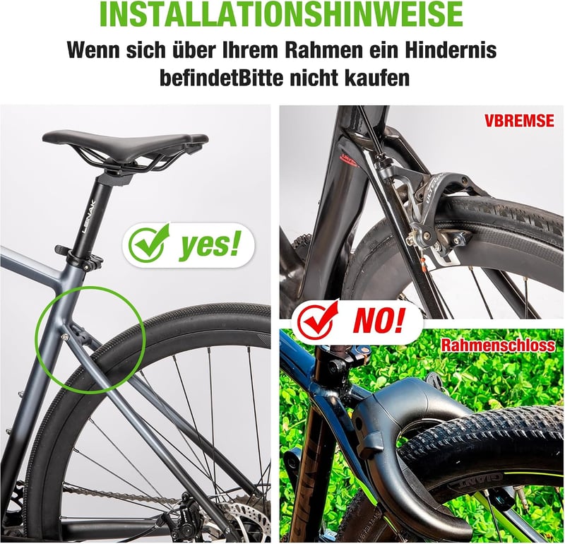 GEWAGE Kerékpár sárvédő szett 700C 28 inch országúti és gravel kerékpárhoz szerszám nélküli szerelés dupla spoiler hosszabbítható sárvédő, f