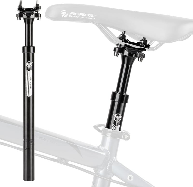 GEWAGE rugós nyeregcső 27.2/30.9/31.6mm alumínium MTB kerékpárhoz