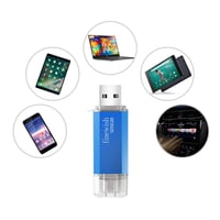 Geweo 2 in 1 USB-C pendrive 128 GB, USB 2.0 - kék 5