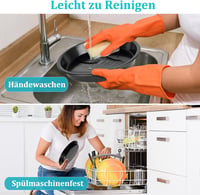 GEYUEYA Home 16 részes BPA-mentes airfryer kiegészítő készlet - Kompatibilis Philips XL/XXL, COSORI, Cecotec, Ninja, Princess, Tefal forróle 3