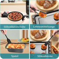 GEYUEYA Home 16 részes BPA-mentes airfryer kiegészítő készlet - Kompatibilis Philips XL/XXL, COSORI, Cecotec, Ninja, Princess, Tefal forróle 6