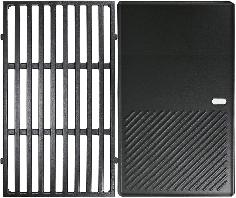GFTIME 17,5" Grillrács és Grilllemez Weber Spirit E310 E320 E330 S310 S320 S330 2db