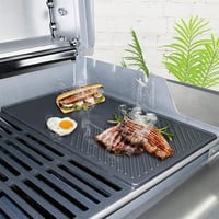 GFTIME 17,5" Grillrács és Grilllemez Weber Spirit E310 E320 E330 S310 S320 S330 2db 8
