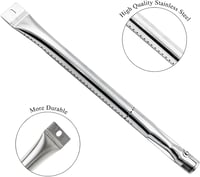 GFTIME 37cm Égőcsöves Hőeloszló Lap Grillhez - Rozsdamentes Acél Csere Alkatrész 4