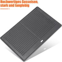 GFTIME 41,5x27,5cm Öntöttvas Grillplakk Tepro Toronto Taino Hero XL Activa EL Fuego 3