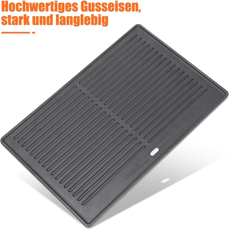GFTIME 41,5x27,5cm Öntöttvas Grillplakk Tepro Toronto Taino Hero XL Activa EL Fuego