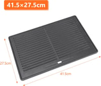 GFTIME 41,5x27,5cm Öntöttvas Grillplakk Tepro Toronto Taino Hero XL Activa EL Fuego 2