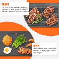 GFTIME plancha sütőlap Cosmogrill / Outback / Taino grillekhez - 41,5x31 cm 4