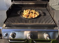 GFTIME 44,5 cm rozsdamentes grillrács Weber Spirit és Genesis gépekhez 7
