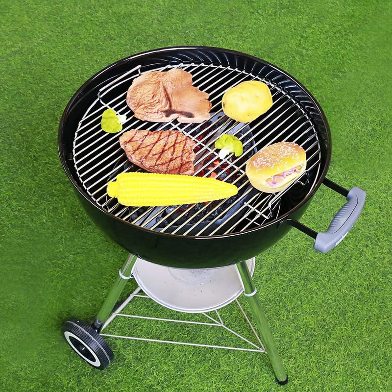 GFTIME 45 cm Gázgrill Rács Kettle Grillhez Nehéz Kivitelezés