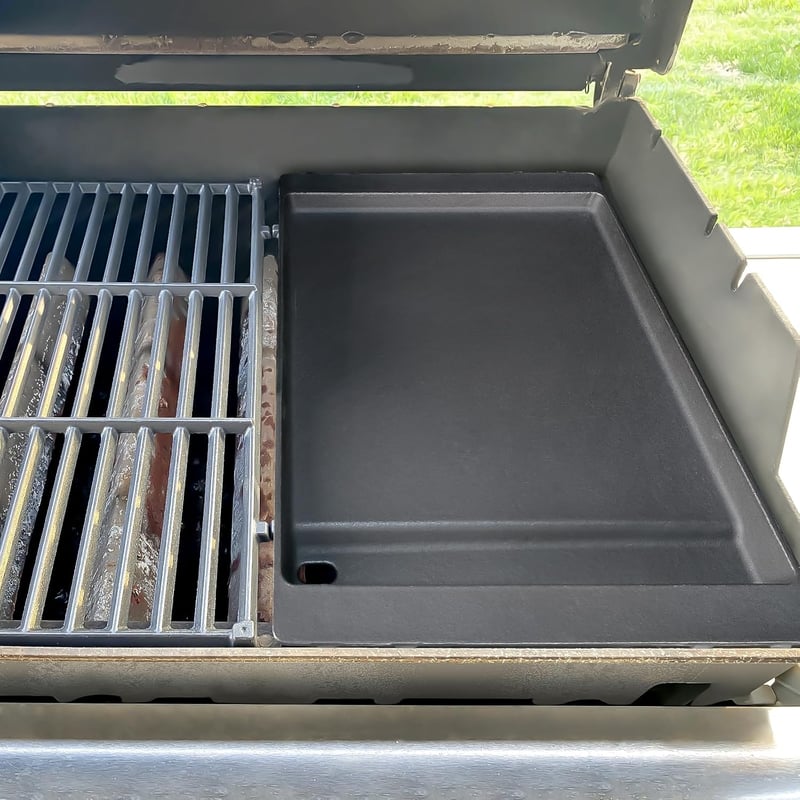 GFTIME 49,3x32,5 cm öntöttvas grillplakk Weber Genesis 300 sorozathoz