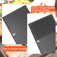 GFTIME öntöttvas grillrács Weber Genesis E/S/EP/CEP 310/320/330 gázgrillhez (2007-2016) - 49,5 cm 3