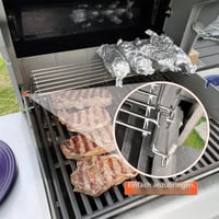 GFTIME 69866 nerezový ohrievací rošt pre grily Weber Spirit E210, E220, S210, S220 a Spirit II E/S 210, 47 cm, kompatibilný s predným ovládaním (2013 – 2016) 4
