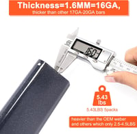 Bare de aromatizare GFTIME de 43,5 cm și grătar din fontă 47,5 x 33,8 cm pentru Weber Genesis II LX 300, E-310-E-335, S-310-S-335 începând cu anul 2017 4