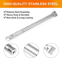 GFTIME Rozsdamentes Acél Égő Csere 11631 4 Darabos Szett Grill Chef Kenmore Sears K Mart Lowes Grillekhez 3