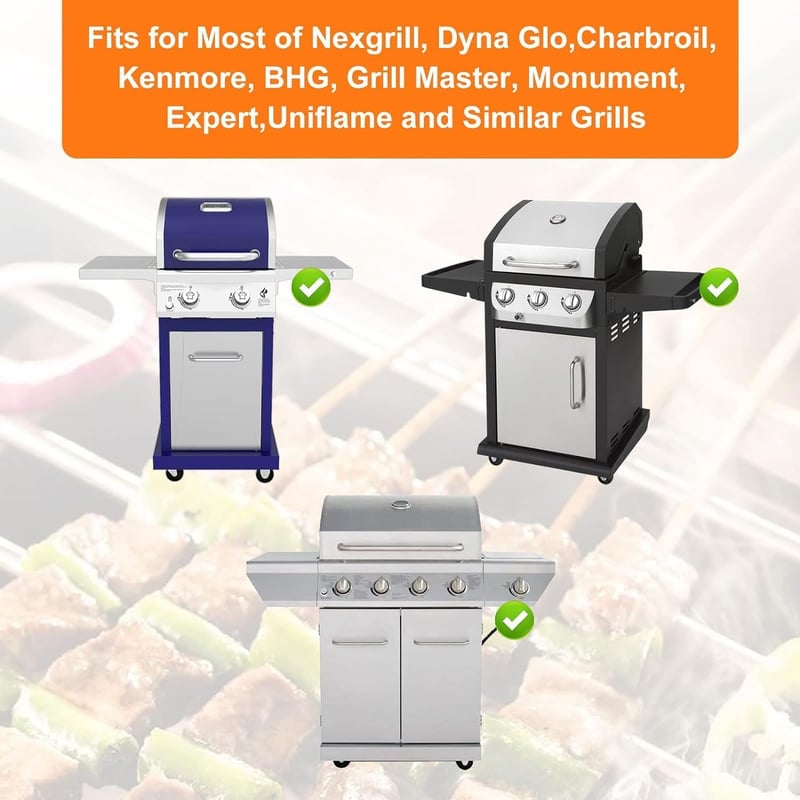 GFTIME Univerzális Zsírgyűjtő Tálca 38-65 cm Gázgrill Grillhez Állítható