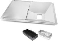 GFTIME Univerzális Zsírgyűjtő Tálca 38-65 cm Gázgrill Grillhez Állítható 1