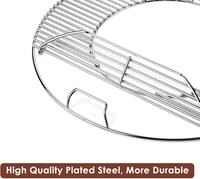 GFTIME Weber 57cm grillrács csere szett rotor és tisztítórendszer 4