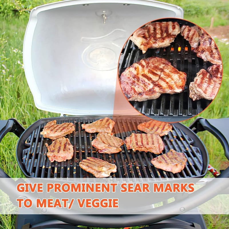 GFTIME Weber Q100 Q200 Q300 Gázgrill Égőfej Csere Alkatrész