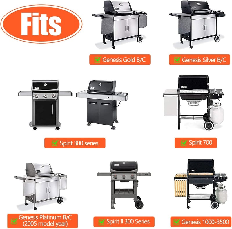 GFTIME Weber Spirit 300 II gázgrill égőfedél burner takaró