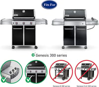 GFTIME Weber Spirit Genesis Grill Hővédő Burner Fedél Csere Alkatrész 3