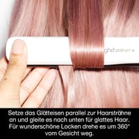 Placă de păr ghd Platinum+: placă de îndreptat și multistyler, protecție a culorii, împotriva ruperii părului 4