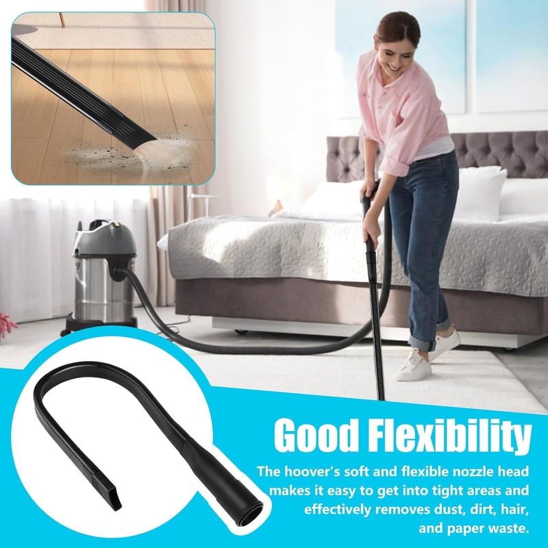 GHVACZS 62 cm Rugalmas Rés Szívófej Univerzális Porszívóhoz 35/32 mm Csatlakozás