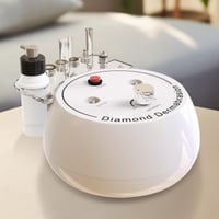GHWMYD 3 v 1 diamantový mikrodermabrázny prístroj, peeling na tvár, odstraňovač čiernych bodiek, domáce kúpele, prístroj na ošetrenie pleti 7