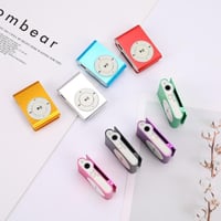 Mini MP3 Player Ghzste, Player Media Digital Portabil, USB 2.0, Jack 3,5 mm, cu Clemă de Prindere și Suport pentru Card de Memorie, Ideal pentru Alergare, Ciclism și Drumeții 3