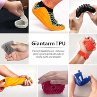 GIANTARM 95A TPU pružný filament 1,75 mm – červený – 1 kg 6