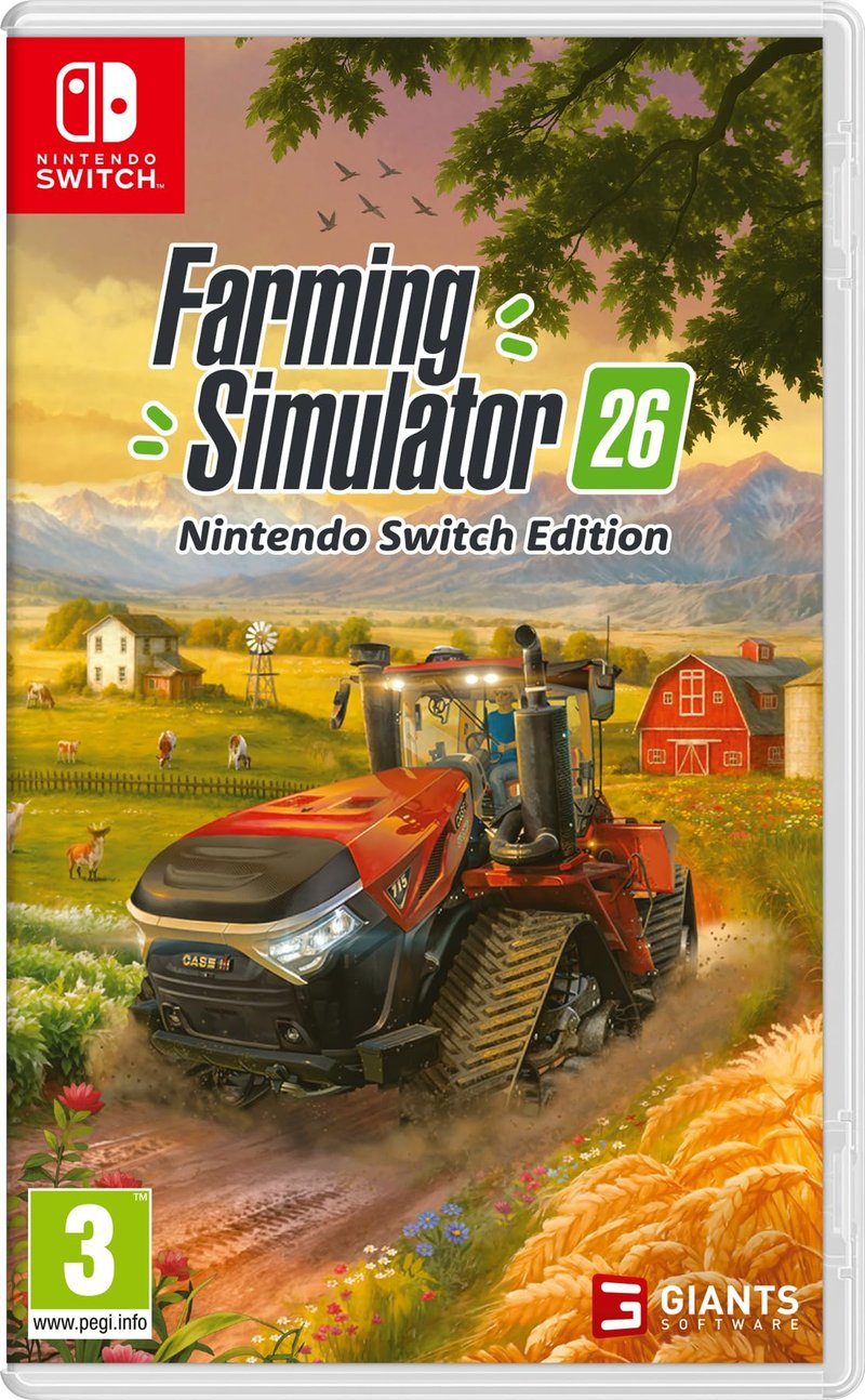 Giants Software Farming Simulator 26 Nintendo Switch Edition - Hra na simuláciu poľnohospodárstva pre konzolu Nintendo Switch