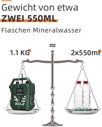 GICLE 22PSI elektromos SUP pumpa 12V autós csatlakozóval paddleboard felfújáshoz 6