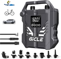 Gicle 60PSI elektromos SUP pumpa kétfokozatú gyors feltöltéshez autós 12V csatlakozóval 1