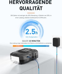 Gicle Hordozható SUP Pumpa 22 PSI - Elektromos Felfújó 12V Akkumulátorral, Automata Leállással, Type-C - Paddleboard, Csónak, Vízi Sport Kel 4